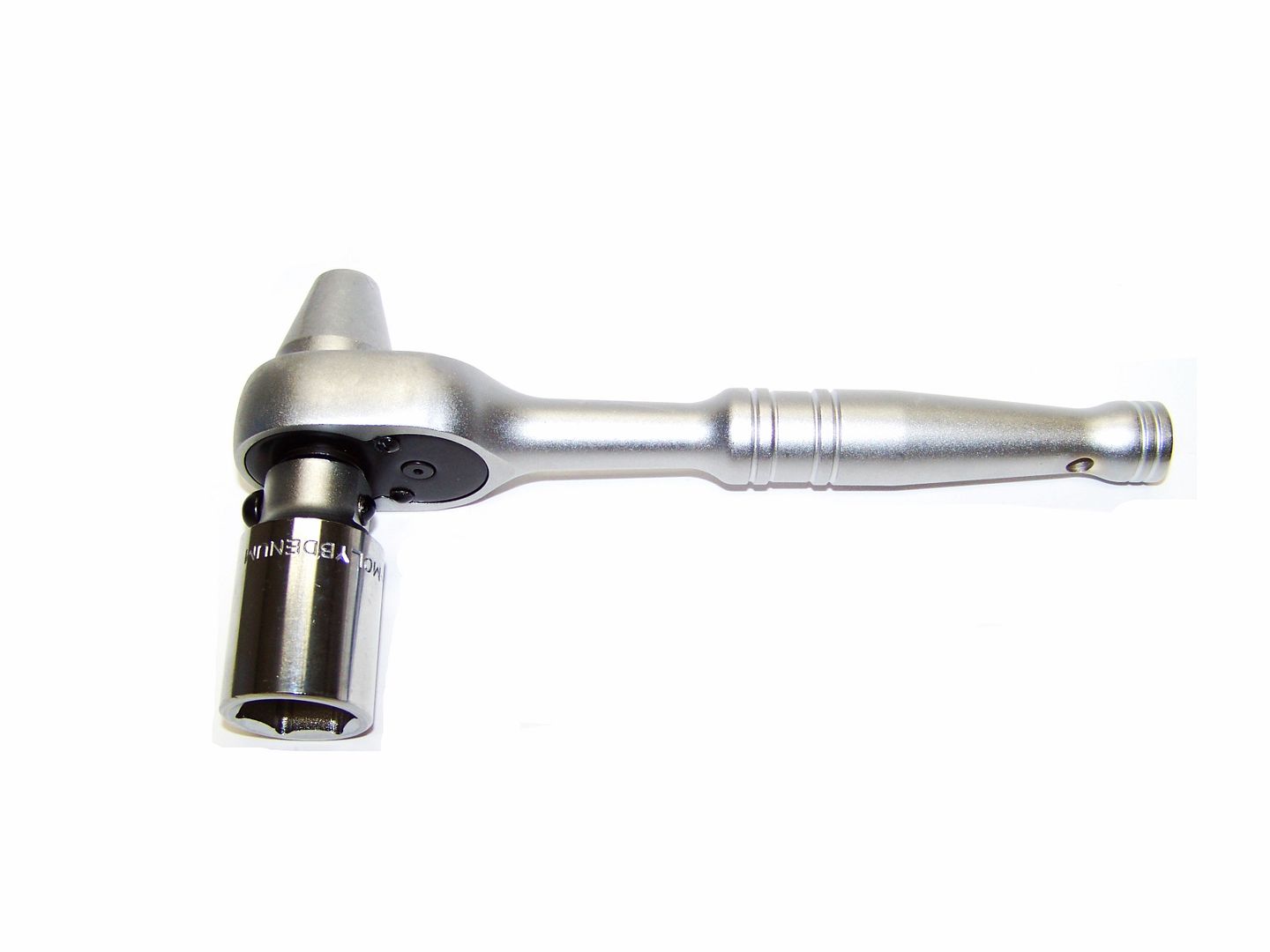 Scaffold Ratchet Wrench with 7/8" Socket 1/2" Drive & Hammer Tip